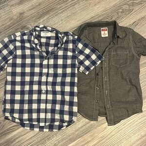 Boys button down shirts Med 8